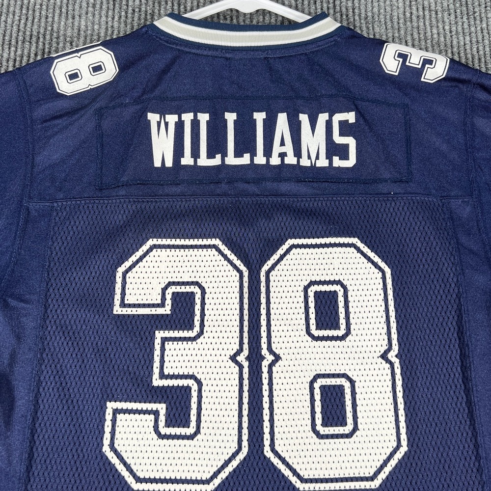 Dallas Cowboys Roy Williams Jersey Youth Large Blue Short Sleeve #38 NFL